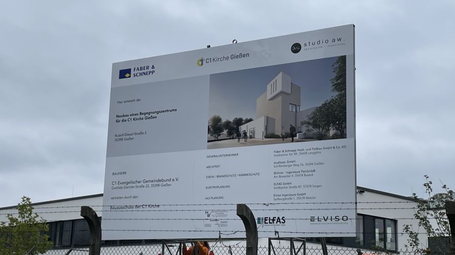 Bauschild 2