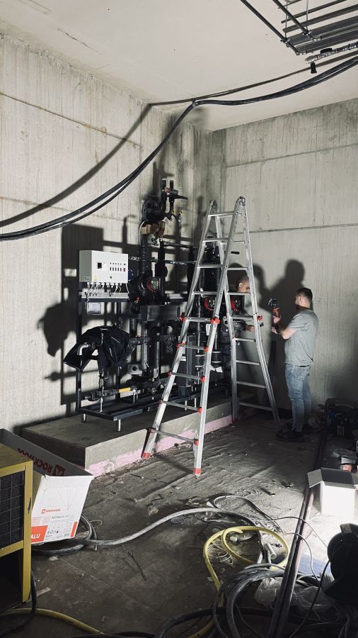 Fernw&auml;rme&uuml;bergabestation